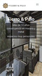 Mobile Screenshot of fierroypalo.com